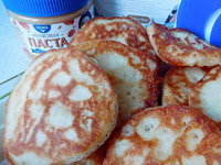 Оладьи из манки