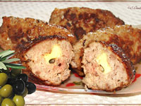 Бифштекс с сыром