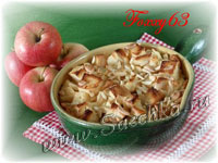 Быстрый десерт из вчерашнего хлеба