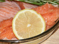 Форель по-средиземноморски