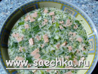 Окрошка на минералке