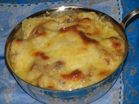 Жульен со свининой