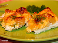 Курица с ананасами