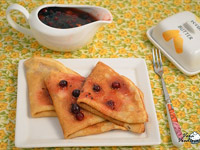 Блинчики на молоке