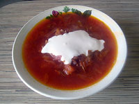 Настоящий украинский борщ