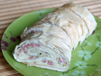 Рулет запеченный