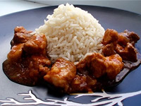 Мясо в кисло-сладком соусе