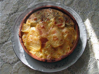 Картофель с мясом, запечённый в духовке