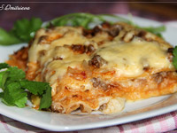 Лазанья с лавашем