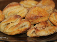 Творожное печенье с сахаром