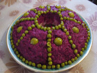 Салат "Селедка под шубой" с яблоком