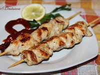 Куриные шашлычки