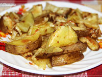 Картофель с сыром в духовке