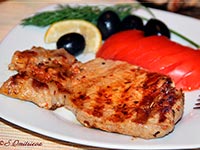 Корейка на гриле