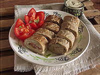 Рулетики из кабачка