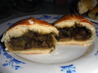 Пирожки с картофелем и грибами