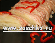 Запечённый картофель в беконе (Yukon Gold Potato Terrine)