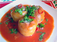 Толма в яблоках