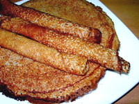 Блинчики на кефире