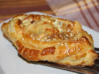 «Лодочки» из слоёного теста