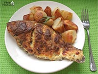 Карась в сметане