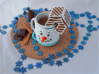 Имбирный горячий шоколад