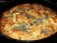 Запеканка с курагой и маком