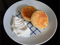 Сырники с кокосовой мукой