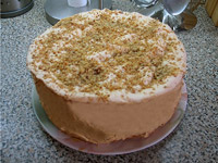 Торт «Лебединое озеро»