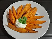 Батат в духовке