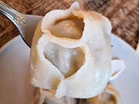 Манты с мясом