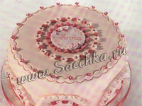 Торт на крестины