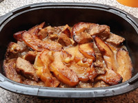 Свинина с айвой