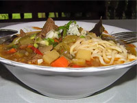 Лагман по-узбекски