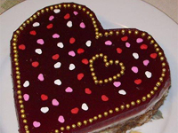 Торт «Валентинка»