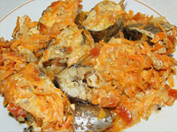 Скумбрия запеченная