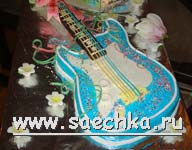 Торт "Гитара"