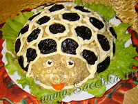 Салат Черепашка