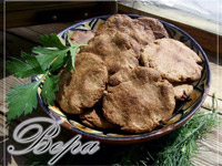 Гречневые коржики