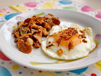 Хрустящий жареный лук