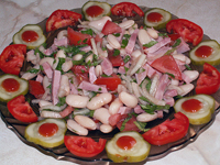 Фасолевый салат