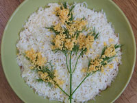 Салат «Мимоза» с сыром