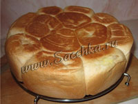 Дрожжевой пирог булочками в мультиварке