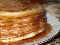 Сладкие блины