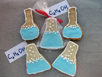 Печенье ко дню Химика