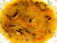 Суп картофельный с грибами