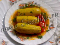 Фаршированные кабачки