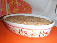 Творожная запеканка с кокосовой стружкой