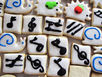 «Музыкальное» печенье