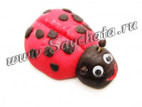 7 занятие - Божья коровка (лепка)